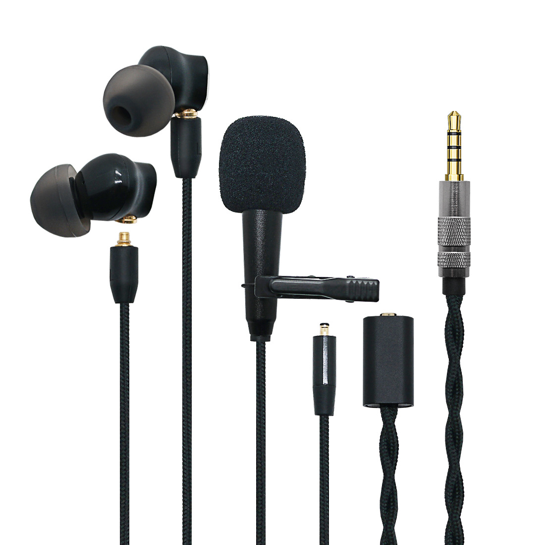 Écouteur de type B avec câble casque 3,5 mm