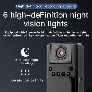 Visión nocturna 1080P lente giratoria multifunción acción deporte DV A8 grabadora de vídeo de voz portátil Cámara Clip trasero cuerpo Mini Cámara - Product Image 5