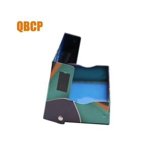 20 miếng có thể tái chế thuốc lá mỏng gói thiếc kim loại với Dễ dàng mở nắp bản lề cho may mắn tấn công bao bì MDF tùy chỉnh thiết kế - Product Image 3