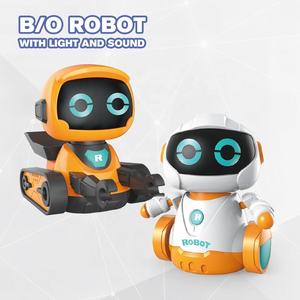 Очень дешевые программируемые умные игрушки-роботы следят за радиоуправляемым роботом с функцией танцев