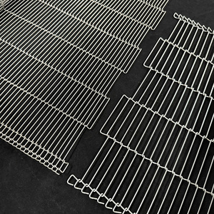 Chất lượng cao cấp thực phẩm lò lò Lò nướng bánh pizza thép không gỉ dây kim loại lưới băng tải - Product Image 4