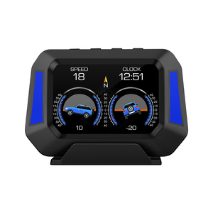Alta calidad coche HUD ordenador a bordo velocímetro parabrisas Reflector GPS pantalla IPS pantalla Monitor de velocidad Auto HUD - Product Image 6