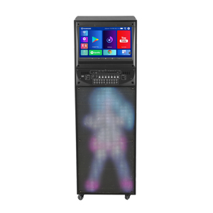 OEM ODM 100W Big Power All-In-One Multifunctional WiFi/Google /Youtube /Touch Screen Portable Karaoke <strong>Speakers</strong> with 3D RGB Led - Product Image 4