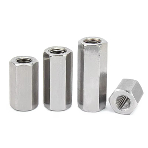 Manufacturers DIN6334 <strong>M3</strong>-M24 Stainless steel 304 roundness <strong>Coupling</strong> long hex nut - Product Image 6