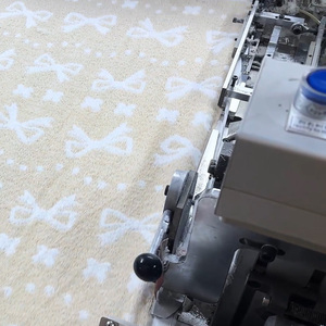 Automatic Terry Towel Longitudinal Hemming Machine For Cotton Towel Fabric Roll Edge Sewing Production Line - Product Image 5