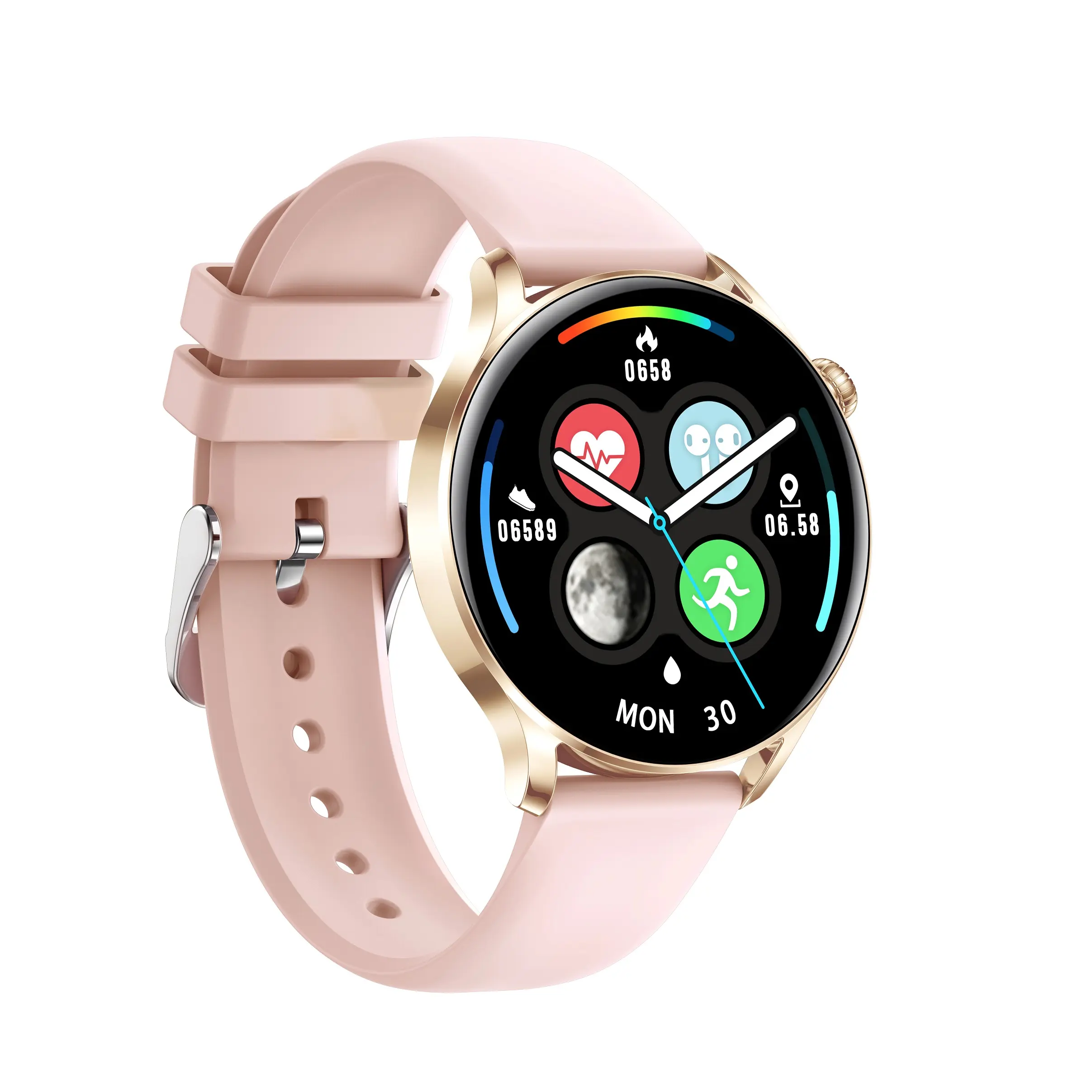 2024 New Fashionable Android Iso Smartwatch Compatible With Blood Oxygen And Blood Pressure Wearable Device For New Tre