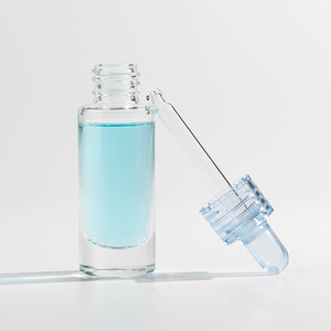 Venta caliente negro mate 5ml 10ml 15ml 30ml 50ml 100mL botellas de suero líquido vacías cuentagotas de vidrio de aceite esencial cuadrado para gotas para los ojos - Product Image 2
