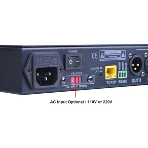 Professional <strong>Amplifier</strong> DP48 4 in 8 OUT Professional Digital <strong>Speaker</strong> Processor Crossover 4 <strong>Input</strong> 8 <strong>Output</strong> Digital Processor - Product Image 5