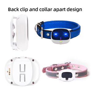 新宠物猫狗动物领防水 IP67 迷你最小的 2G gsm 廉价地理围栏防丢 GPS 跟踪器带滚灯 - Product Image 6