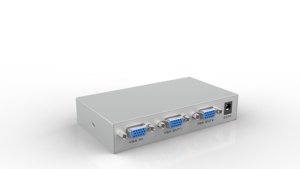 150MHz VGA <strong>Splitter</strong> <strong>1</strong> in 2 Out, MT-VIKI 1x2 <strong>1</strong> Computer 2 Monitor + Power Adapter VGA <strong>Splitter</strong> - Product Image 2