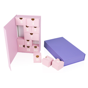 Gemi hazır yaratıcı karton sürpriz kör kutu noel hediyesi kutu geri sayım takvim hediye ambalaj kutusu - Product Image 6