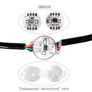 SHIJI 360 Pixel RGB LED Kugel Lichterketten Bunte Steuerungs software Weihnachts dekoration DC12V DMX512 Kunststoff für die Landschaft - Product Image 4