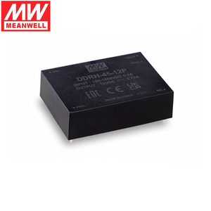 Mean Well Fuente de Alimentación SMPS de 45W, Fuente de Alimentación de Salida Única de 450W, 12V, 3.75A, Corriente de 150V-1500VDC, 1 Unidad