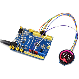 1.28 inç yuvarlak LCD ekran modülü IPS ekran 65K RGB renkler ahududu Pi Jetson Nano için 240*240 SPI arayüzü