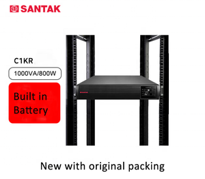 SANTAK C1KR 1000VA/800 Вт крепление на стойку, источник бесперебойного питания с встроенным аккумулятором, онлайн-ИБП - Product Image 2