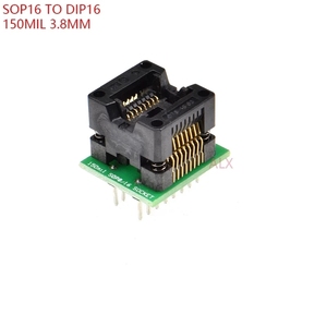 SOP8/SOP14/SOP16/SOP20/SOP28/TSSOP8/TSSOP16/TSSOP20/TSSOP28 A DIP, adaptador de enchufe 150MIL 208MIL 300MIL 173MIL DIP8 28 28 28 - Product Image 4