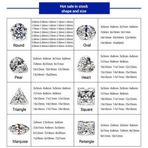 พลอยทับทิมแดงสังเคราะห์1.0มม. ~ 3.0มม Xygems Lab หินทับทิมแดงคุณภาพสูงสีแดงคอรันดัมทับทิม5 # - Product Image 6