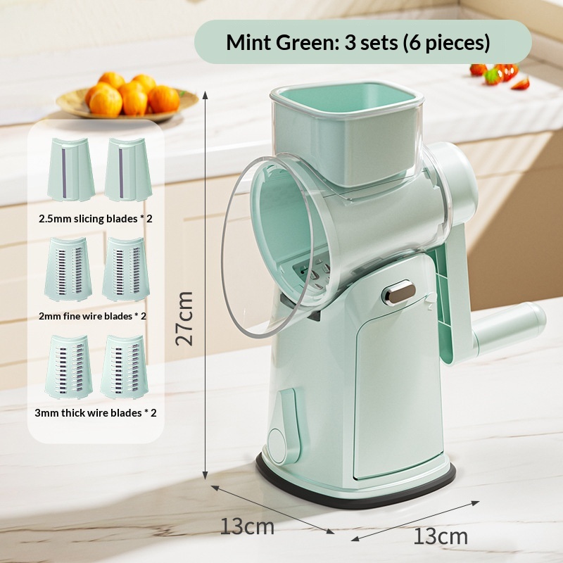 Mint green-6 blades