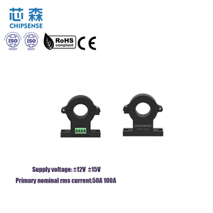 電流トランスデューサーセンサーHK3V 50 H20新品24mm開口ホール入力AC 100A出力DC 4 ~ 20mA DCスプリットコア - Product Image 1