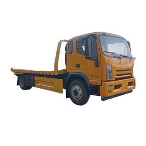 2025 New Cheap Jac Junling 7tons Drive Left and Right <strong>Yellow</strong> Emergency Rescue 1 <strong>Tow</strong> 2 Flatbed <strong>Truck</strong> for Sale - Product Image 2