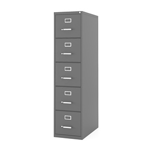 インターロックシステムを備えたスチール5引き出しアーカイブファイリングファイルキャビネットオフィス家具 - Product Image 4