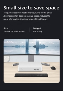 XCY มินิพีซีพร้อม Intel Celeron J1900 Quad Core เดสก์ท็อปมัลติมีเดียคอมพิวเตอร์สํานักงานสําหรับการศึกษาที่บ้าน - Product Image 5