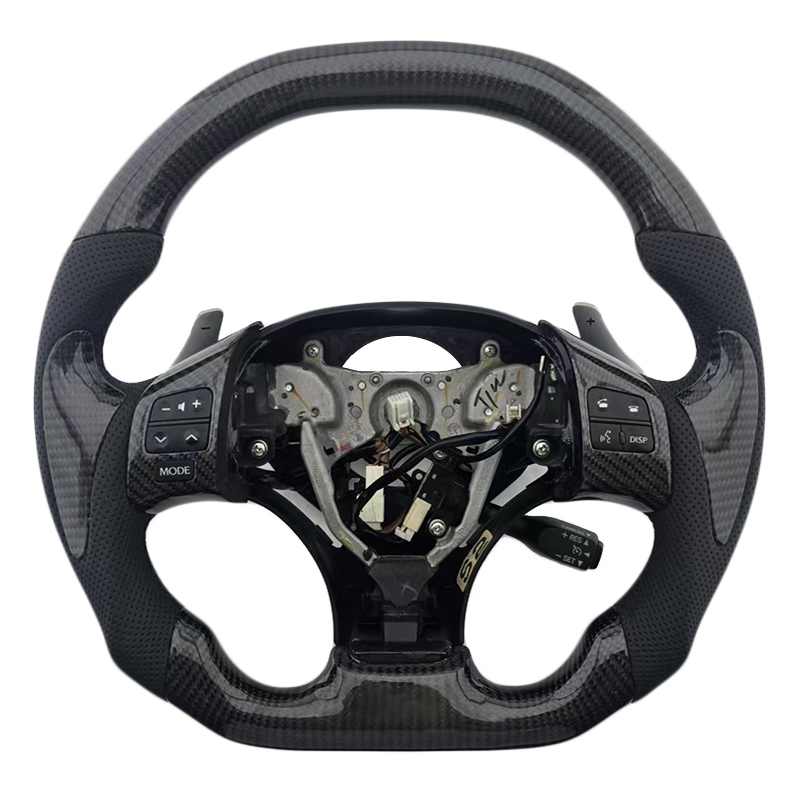 Perforated Leather+Carbon Fiber+Grip