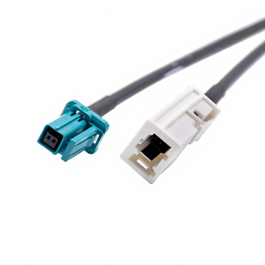 Cable Ethernet 2302510-9, conector macho B a conector hembra Z