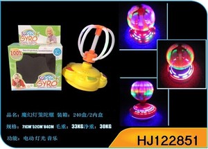Pil Işletmek uçan disk led iplik top - Product Image 6
