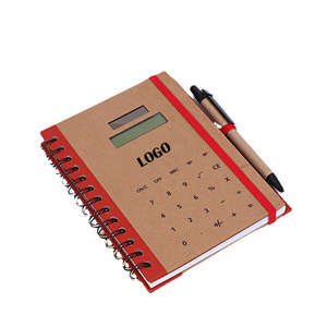 Cuaderno de notas de contabilidad multifuncional de alta calidad, cuaderno de calculadora ecológico creativo, juego de cuaderno de regalo publicitario personalizado - Product Image 1