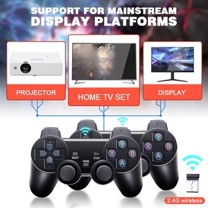 X2 Video oyunları konsol kablosuz gamepad ile sopa 64G 30000 + Retro oyun Hd Tv çıkışı Ps1 için iki oyuncu kablosuz denetleyici - Product Image 5
