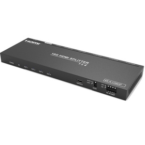 4 Port HDMI Amplified Splitter (Vídeo/Áudio) 4K x 2K @ 60Hz 4:4:4 HDCP2.2 para Home Theater System