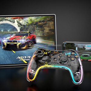 ゲームジョイスティックワイヤレスゲームパッドPCコンピューターAndroidRGB LEDコントローラーforSwitch for Switch LiteOLED - Product Image 5