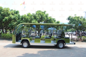 Điện tham quan xe buýt khách sạn khu nghỉ mát Bốn bánh xe off-road Golf giỏ hàng với chỗ ngồi thoải mái thu hút Xe tay ga - Product Image 4