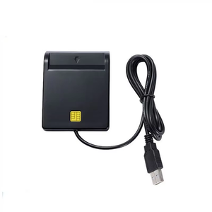 EMV CAC USB IC ID เครื่องอ่านสมาร์ทการ์ด7816 Iso แบบพกพาเครื่องอ่านบัตรพร้อมไดรฟ์ - Product Image 3