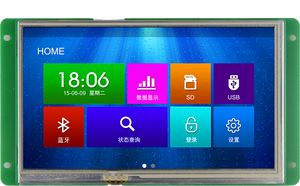Dacai 7 "TFT Proiettore HMI Touch Screen Resistivo Pannello di Controllo tfp401 raspberry pi zero mipi rgb display tft rgb 8 bit - Product Image 2