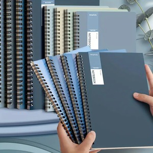 All'ingrosso A5 filo rilegato per College Note libri personalizzati Logo a spirale taccuino piccolo blocco Note riviste per studio e Note - Product Image 5
