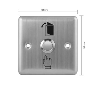 Stainless Steel <strong>Exit</strong> <strong>Push</strong> <strong>Button</strong> /Door Release Switch Access Control System - Product Image 4