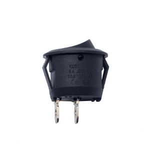 Yuvarlak SPST anahtarı 2 pin güç anahtarı basma düğmesi yuvarlak rocker anahtarı - Product Image 5