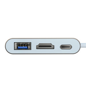 3 en 1 USB 3,1 tipo C a USB 3,0 4K HDMI USB-C tipo C hembra cargador Hub Adaptador convertidor Cable 3 en 1 Hub con PD - Product Image 3
