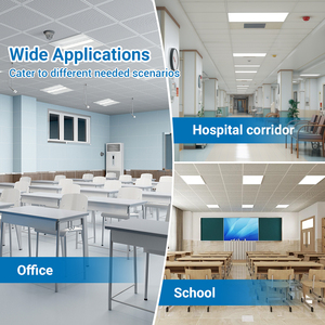 ETL CE chứng nhận văn phòng đèn plasterboard gắn 2x2 2x4 24W 36W 42W 50W Trần <span class=keywords><strong>troffer</strong></span> <span class=keywords><strong>LED</strong></span> Backlit Bảng điều chỉnh ánh sáng - Product Image 3