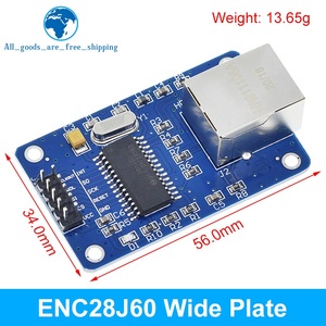 TZT ENC28J60 SPI-Schnitts telle Netzwerk modul Ethernet-Modul (Mini-Version) für Arduino