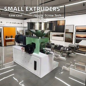 Lab üreten PE PVC PP ABS hattı levhalar için küçük masaüstü SJ25 plastik ekstruder teller boruları barlar için üretim tesisi kullanım