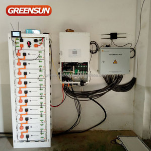 三相德业混合逆变器太阳能系统套件50kw 100kw 200kw 300kw瓦屋顶安装住宅安装系统