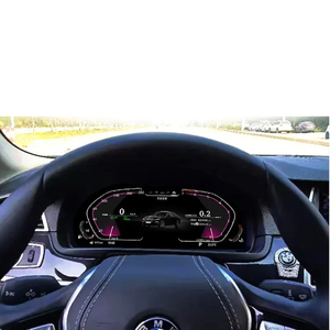 12.5 "araba LCD dijital pano paneli gösterge paneli horoz hız göstergesi kokpit BMW 5/6/7 serisi F10 F11 f01 X3 X4 X5 X6 - Product Image 1