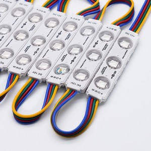 Modulo luce led IP65 RGB 5050 mini moduli led smd digitali per fabbrica all'aperto direttamente - Product Image 4