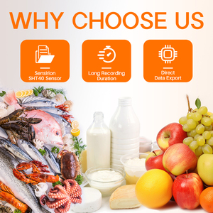 Perekam <span class=keywords><strong>Data</strong></span> Suhu & Kelembapan Digital USB LCD IP67 OEM/ODM dengan Baterai Garansi 1 Tahun untuk Rantai Dingin - Product Image 4