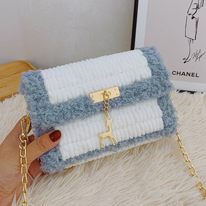 卸売DIYクラフト刺Embroideryプロジェクトキット手作り財布ステッチメッシュキャンバス素材編み物かぎ針編みクロスバッグハンドバッグ