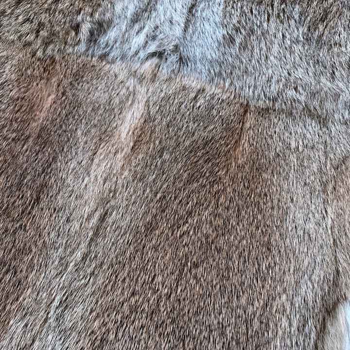 MWFur pelat bulu kulit kelinci asli pabrikan mode pelat bulu kulit kelinci Chinchilla Cina kualitas terbaik untuk tekstil rumah