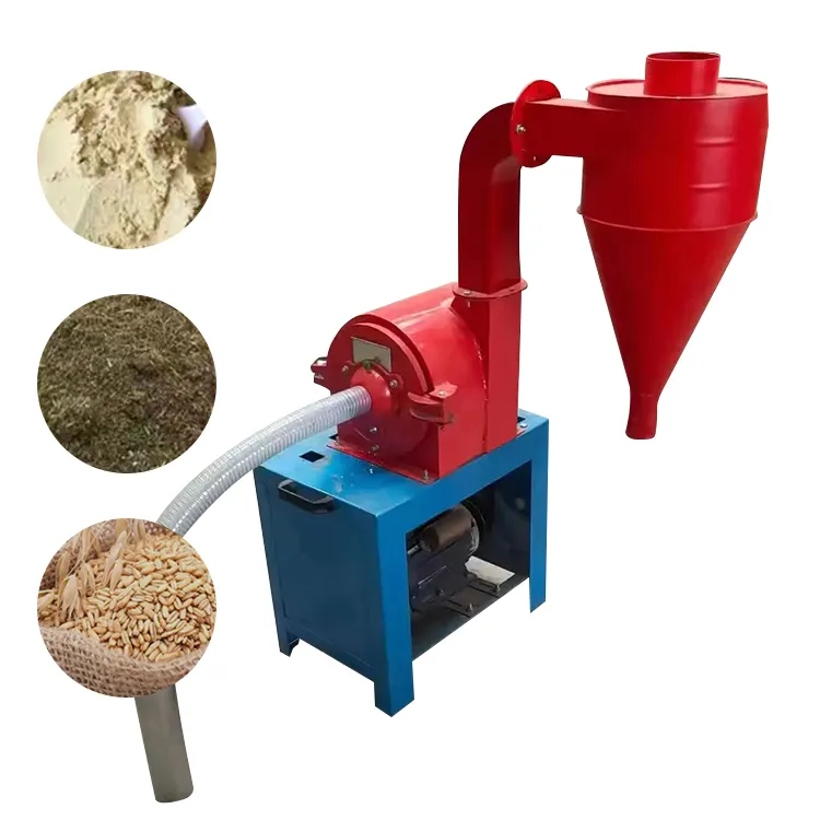 Vendita calda ad alta efficienza macchinari per la lavorazione del grano mais mais piccolo mulino macchina smerigliatrice